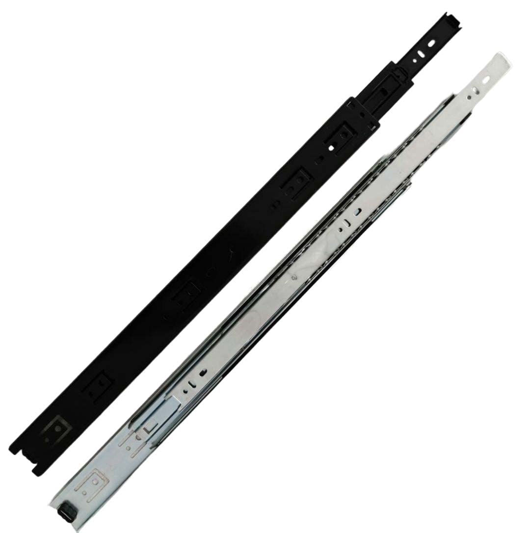Sunrise Enterprises Premium Telescopic Channel Colour Black_Weight 60gm/Inch_Size 45 x 300MM (12")