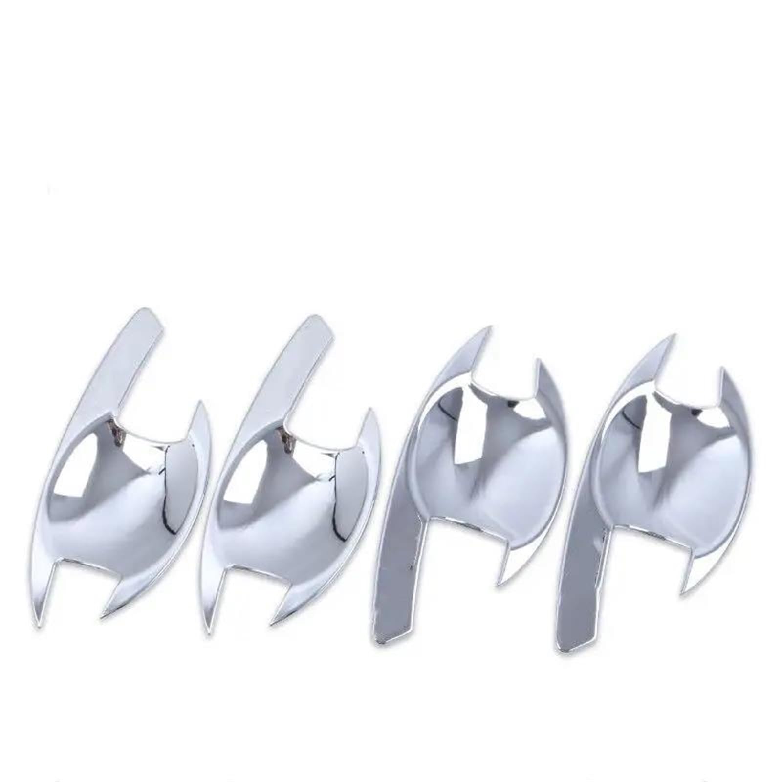 ZAPORA for Mitsubishi for L200 for Triton Pickup 2006-2014 Chrome Car Door Handle Bowl Cover Styling Accessories(S1 Keyhole 2 Buttons)