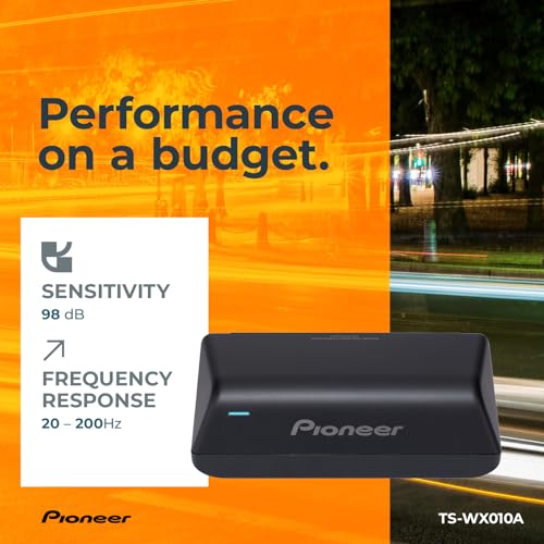 Pioneer TS-WX010A Under-Seat Subwoofer – 160W Max, Pre-Loaded, Built-in Amp for Easy Bass Upgrade, Enclosure Included, Amp Included, High-Level Input, Works with Most Factory or aftermarket radios - Image 6