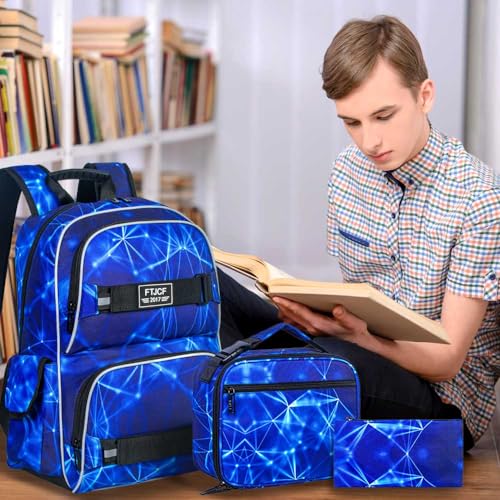 Image of Laptop Backpack, 16 Inch School Bag College Bookbag, Water Resistant Backpacks for Teens Girls Boys Women Men Students