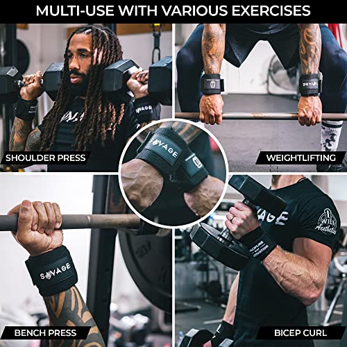 I Will Aesthetics No Thumb Loop Lifting Wrist Wraps For Men And Women, Durable Workout Support For Weightlifting And Powerlifting, Ideal For Bench Press, Boost Your Lifting Performance #TOP5