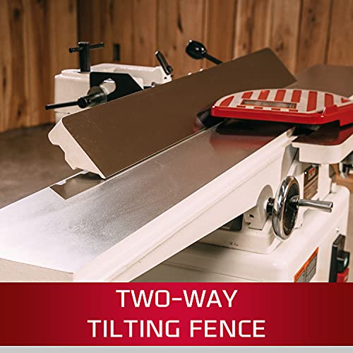 Jet Jj-6Hhdx, 6-Inch Long Bed Jointer, Helical Head, 1Ph 115/230V (708466Dxk) #TOP2