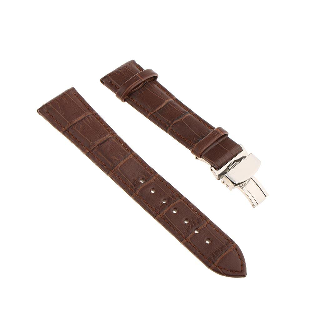 ATORSE® Leather Watch Band Butterfly Deployment Clasp Buckle Coffee 22Mm (B0BSXM5BGZ) Amazon Price History, Amazon Price Tracker