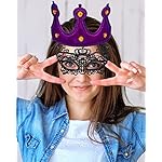 18 Pcs Funny Photo Booth Props for Adults - Assorted Dress Up Costume Hats and Fun Sunglasses - Fun Photo Booth Props Kits for Wedding, Bachelorette, Graduation, Birthday Party Supplies - Image 3