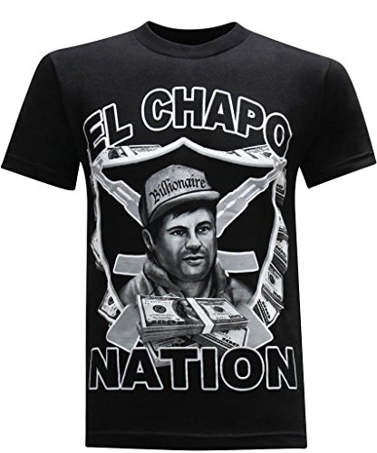 El Chapo Billionaire Men's T-Shirt - L Black