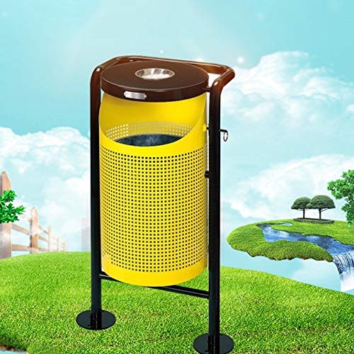Amazon.com: DYPASA Garbage Can Creative Vintage Metal Trash Can