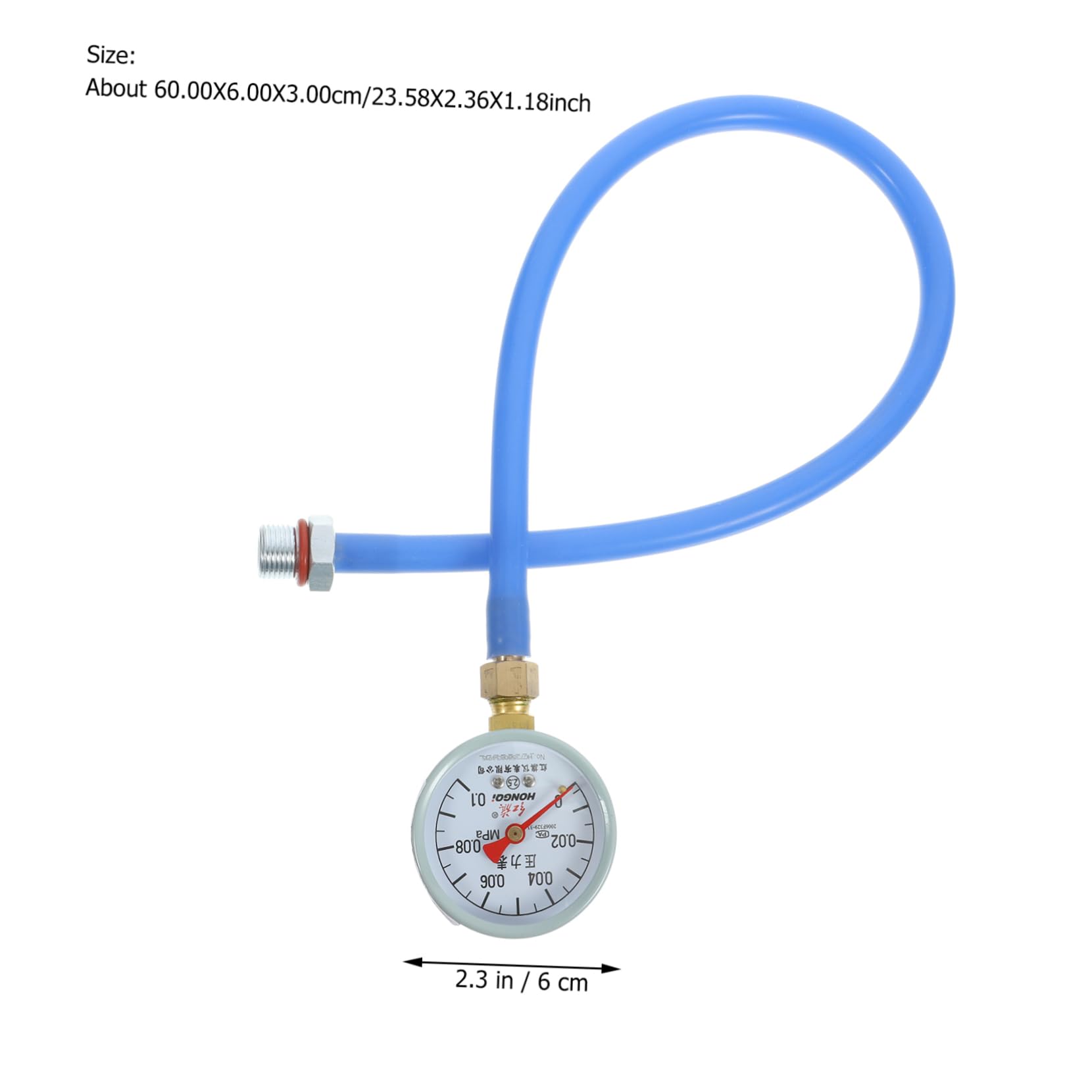 FELTECHELECTR Automotive Gauge for Converter Test Exhaust Back Pressure Detector Exhaust System Tool