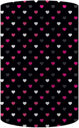 Miniatura 7 de Cubierta cilíndrica de lunares rosados para decoración de fiesta de cumpleaños de bebé niña, cubierta de pedestal de tela elástica