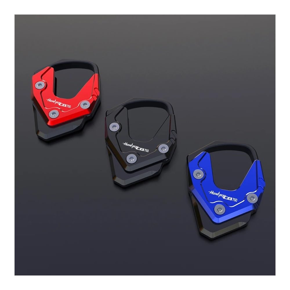 Plaque Béquille Latérale Extension Transalp 750 XL 2023 2024 - Support Agrandi Moto Aluminium