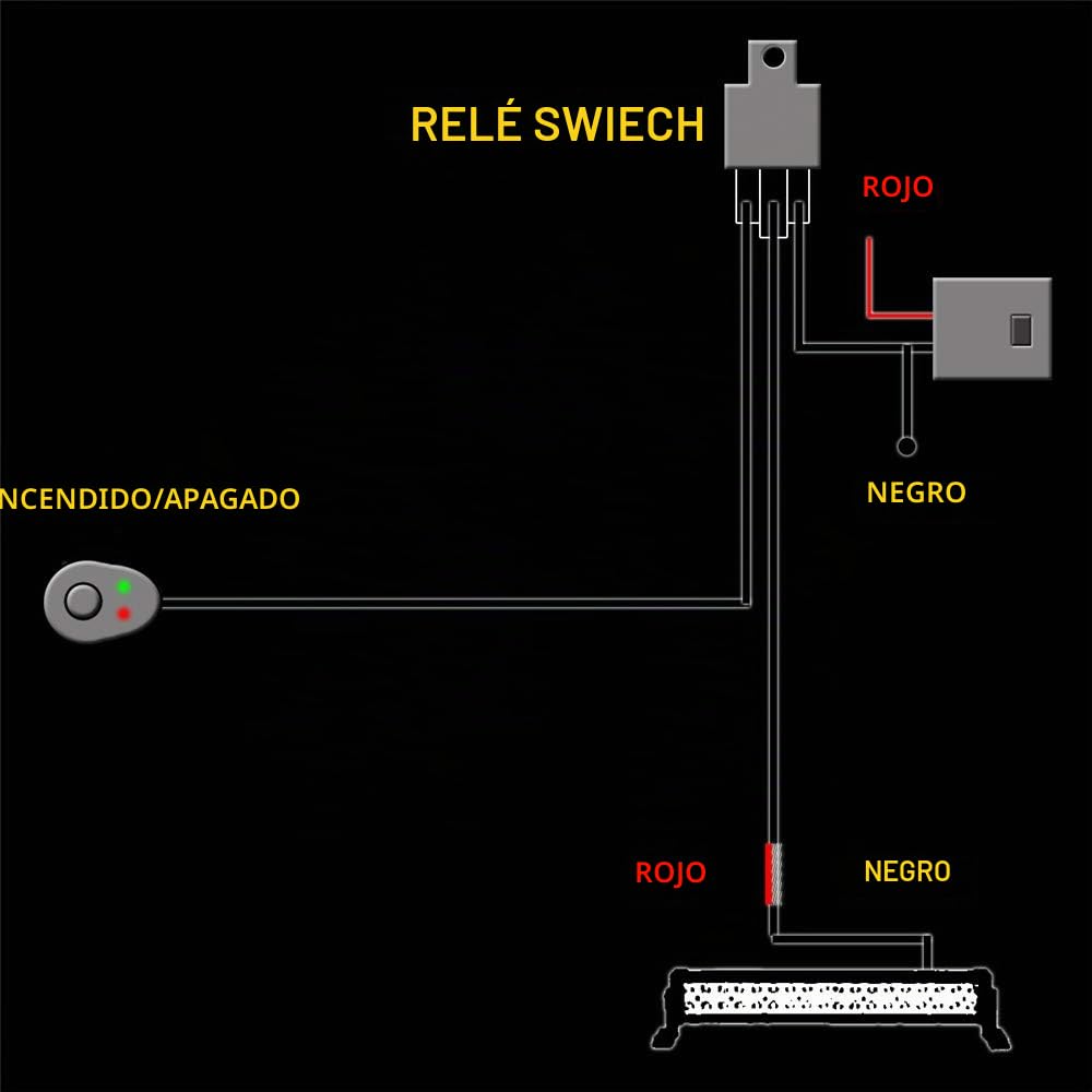 SKYWORLD 42 pulgadas 105 cm 540W Curvada Barra de luz led con 12V Arnés de Cableado, Largo alcance Barras Luminosas led impermeable para 4x4 Coche Off Road Camión Tractor SUV Todoterreno