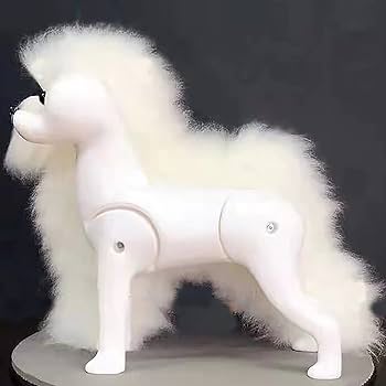 トリミング練習ウィッグ（頭のみ） グレー・シャンパン トリミング練習ウィッグ（頭のみ） グレー・シャンパン