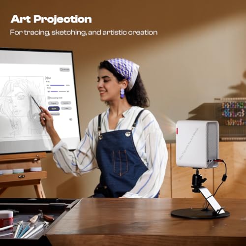 image for Caydo P1 Art Projector with Exclusive Art Drawing App for Artists Draw