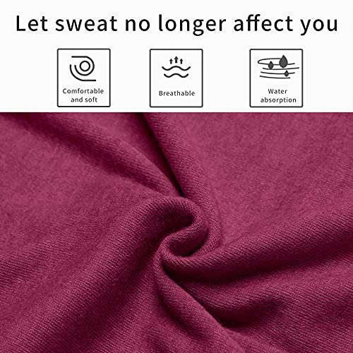 Canipha Headbands With Buttons For Face Mask,Wide Nurse Headbands For Women Men Doctors And Ears Protection,Non Slip Hair Band Elastic Sweat Band For Workout Sports Running Yoga(5 Pcs) #TOP1