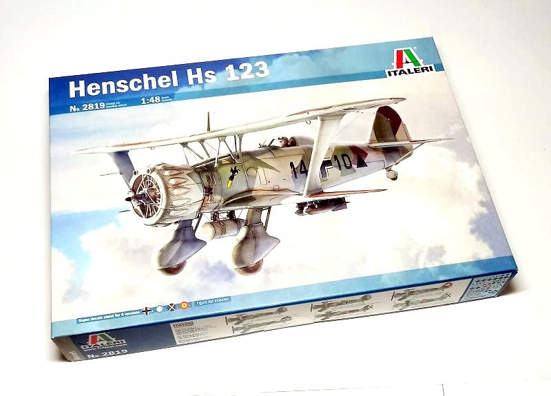 Henschel HS 123 d'Italeri 2819 pour vos après-midi modélisme créatif