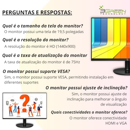 Monitor Gamer 19,5