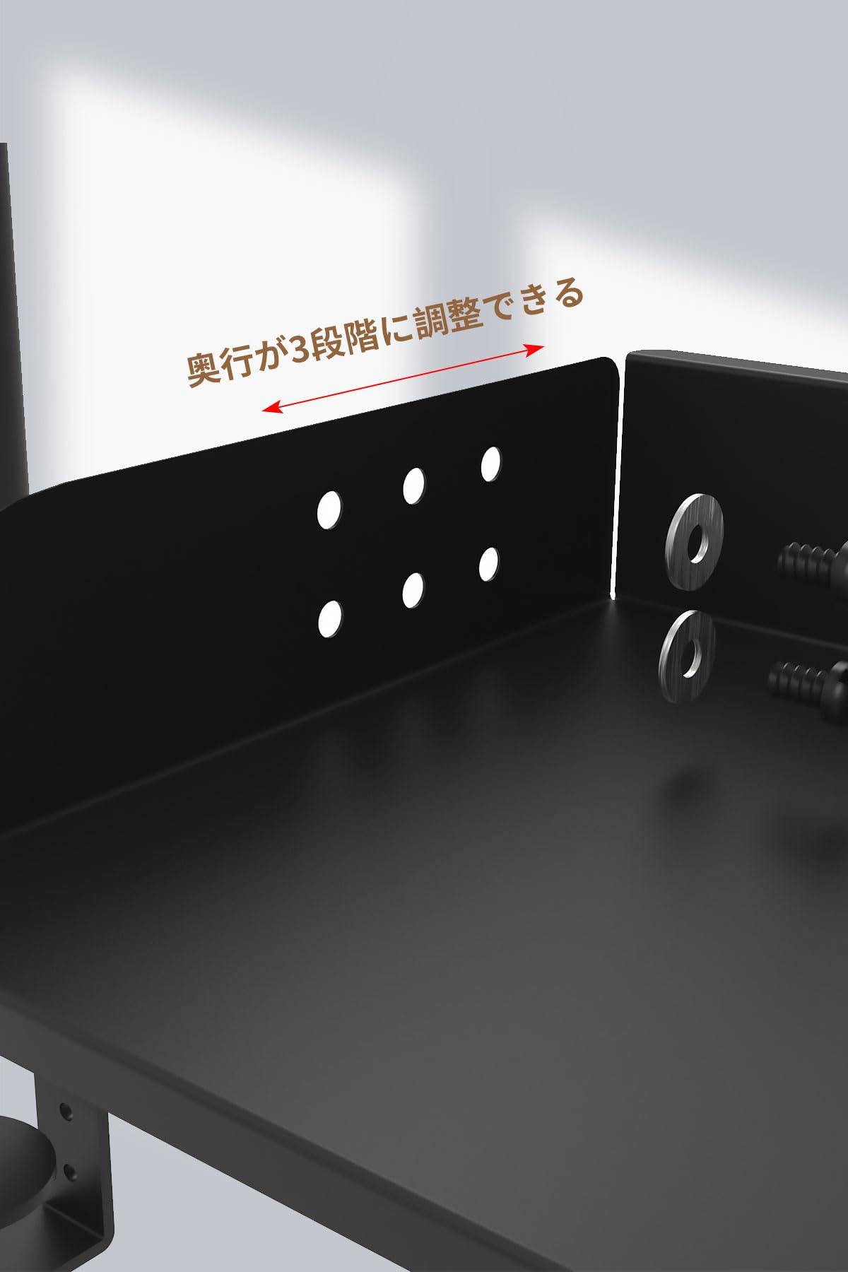 Amazon.co.jp: SAGVE（サゲビル） デスク上収納ラック 穴あけ不要 机上