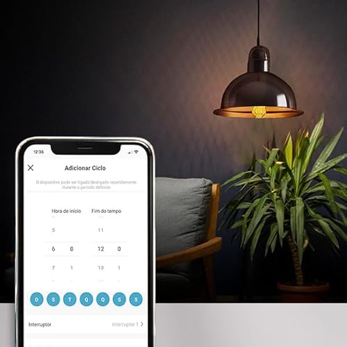 EKAZA Interruptor Inteligente, Touch, borda 2.5 D, Wifi+BLE, 3 botões, Branco, Compativel com Google