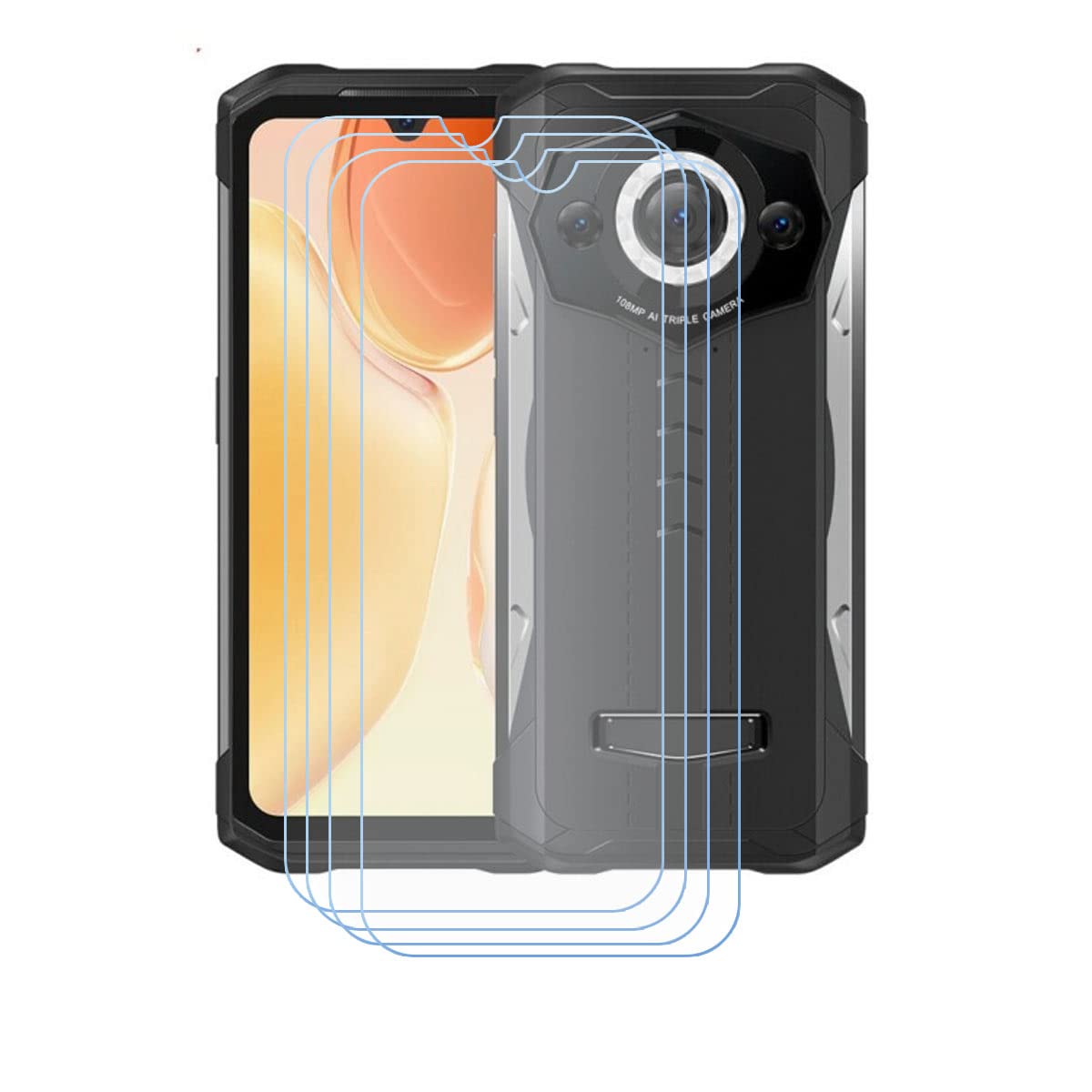 Custodia per Doogee S99 (6.3 ) + 2 X Vetro Tempera Pellicola, [con
