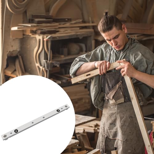 Image of Serplex 3 /4 Inch x 300mm Aluminum Miter Bar, Silver T-Slot Guide Rail