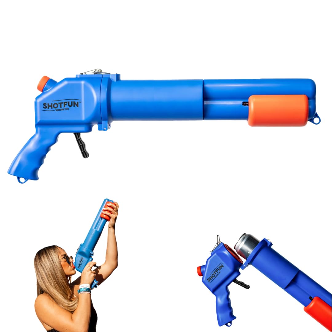 Amazon.com: Shotfun (Blue, Slim Can) - Innovative Shotgun Tool for