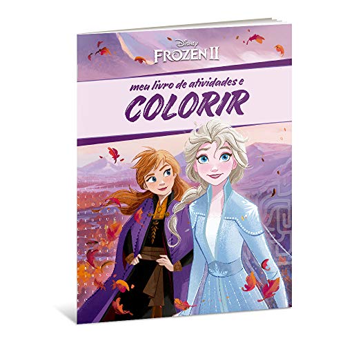 MEU LIVRO DE ATIVIDADES E COLORIR FROZEN 2 POP