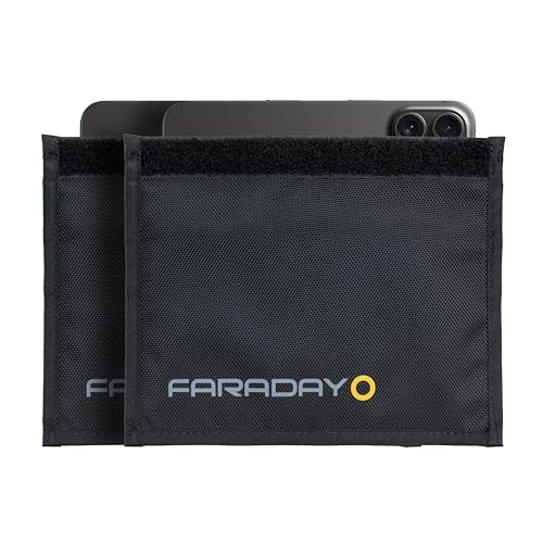 Non-Window Faraday Bag Jacket (2-pack) for Cell Phones