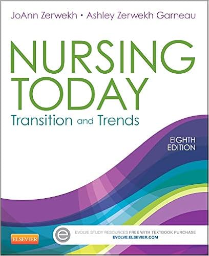 Nursing Today: Transition and Trends (Nursing Today: Transition & Trends (Zerwekh)) book cover