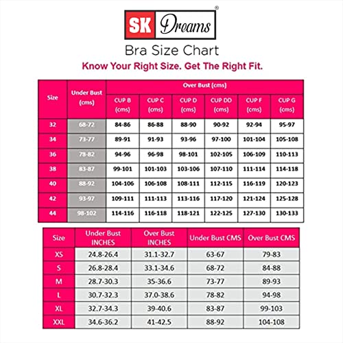 Image of SKDREAMS Blue & Brown & Purple-32D Cotton Blend Seamless Non Padded Non-Wired Full Coverage Pack of 3 Women T-Shirt Bra Combo