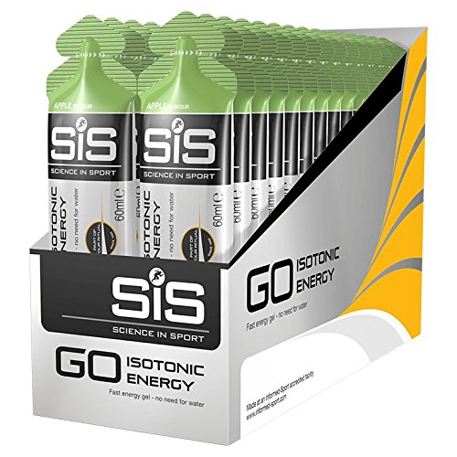 SIS GO Gel Isotonico energetico bici ciclismo sport 60 ml 30 pezzi mela