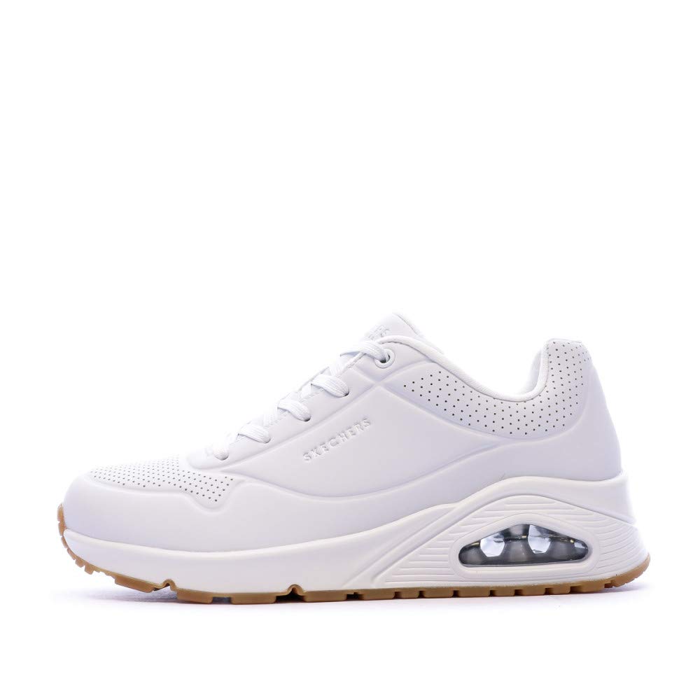 Skechers Uno Stand On Air, Scarpe da ginnastica Donna, White 73690, 39 EU