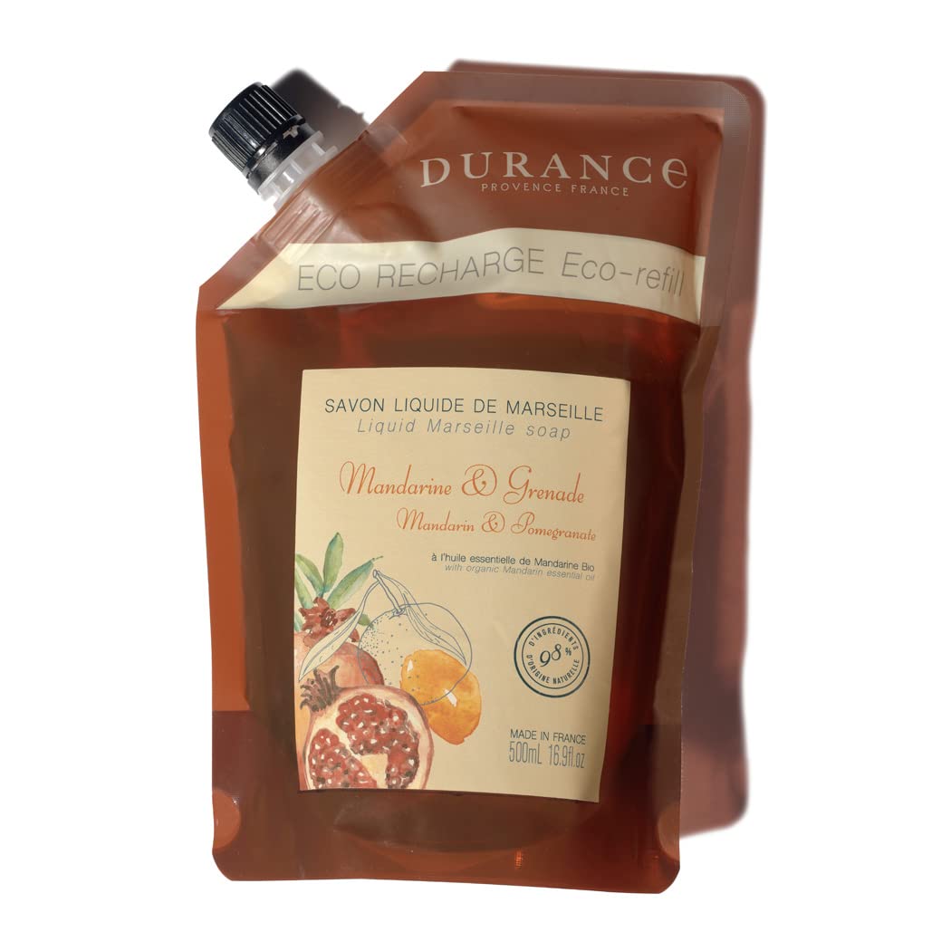 Eco Recarga Jabón de Marsella Líquido Mandarina & Granada