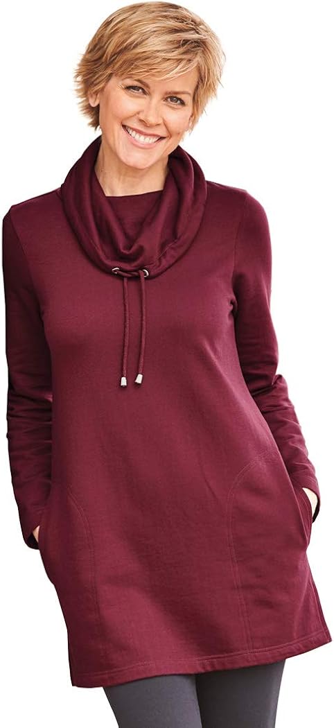 AmeriMark Women's Cowl Neck Sweatshirt 