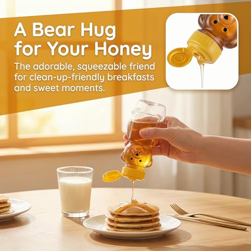 Bekith Bear-Shaped Honey Squeeze Bottles