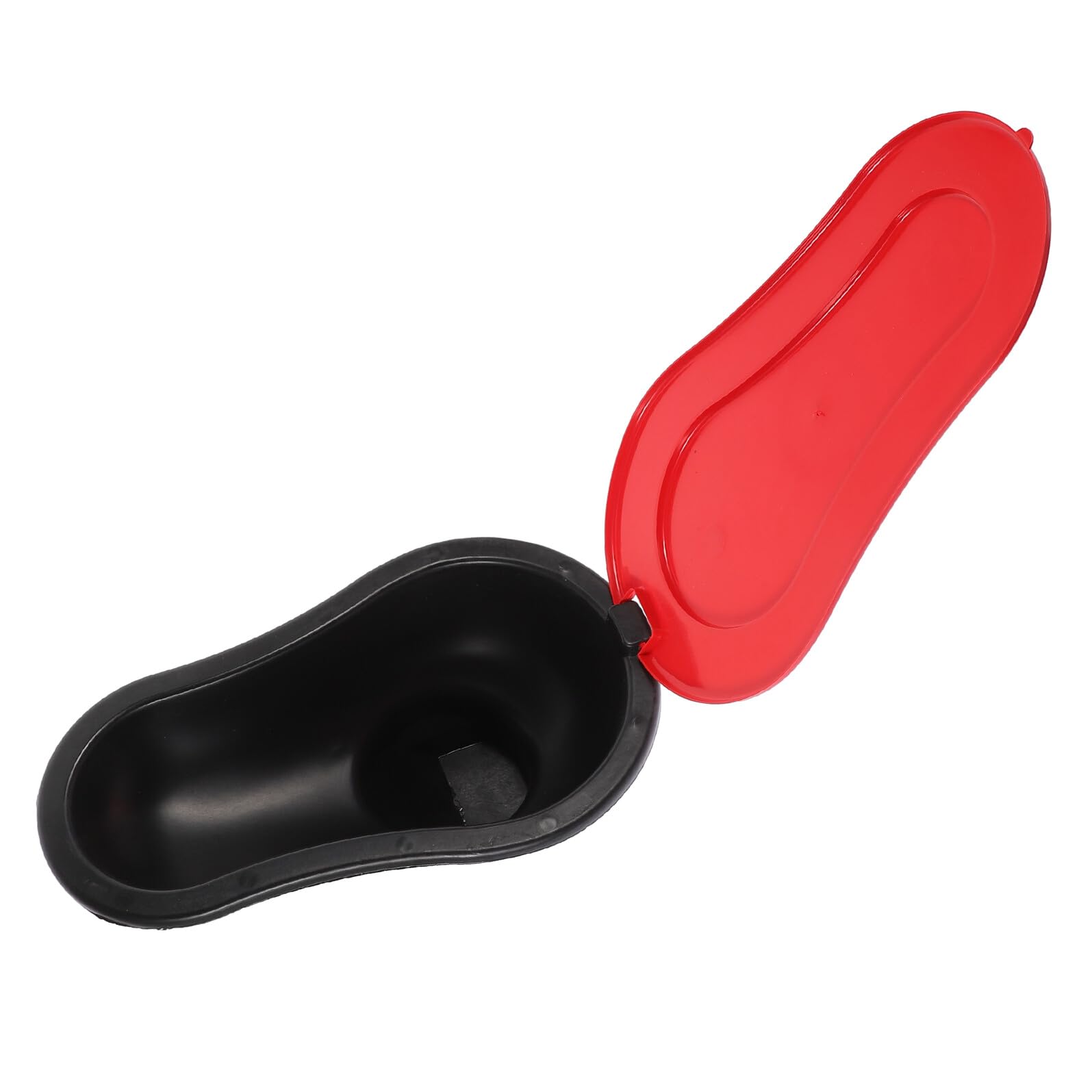 Inodoro portátil en cuclillas con tapa resistente para uso exterior continuo en camping