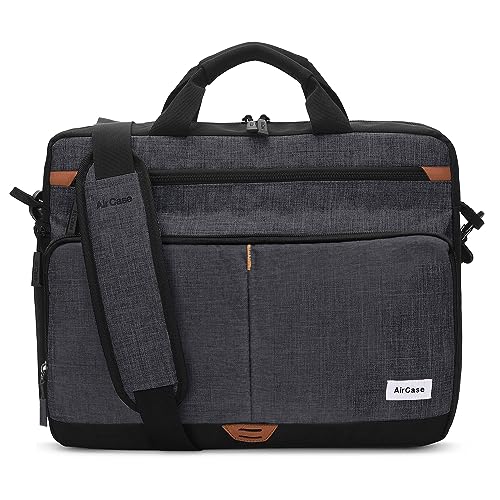 AirCase Office Sling Messenger Bag fits Upto 15.6″ Laptop/MacBook, Detachable Shoulder Strap, Waterproof, Shockproof, Spacious Pockets for Office/Travel AirCase Office Sling Messenger Bag fits Upto 15.6″ Laptop/MacBook, Detachable Shoulder Strap, Waterproof, Shockproof, Spacious Pockets for Office/Travel
