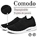 Damyuan Hombres Zapatillas de Deporte Ligero Superficie Neta Transpirable Zapatos de Trabajo...
