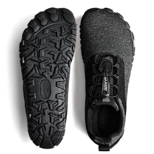WateLves Barfußschuhe Fitnessschuhe Herren Damen Leichte Indoor Outdoor Traillaufschuhe Zehenschuhe Minimalistische Unisex