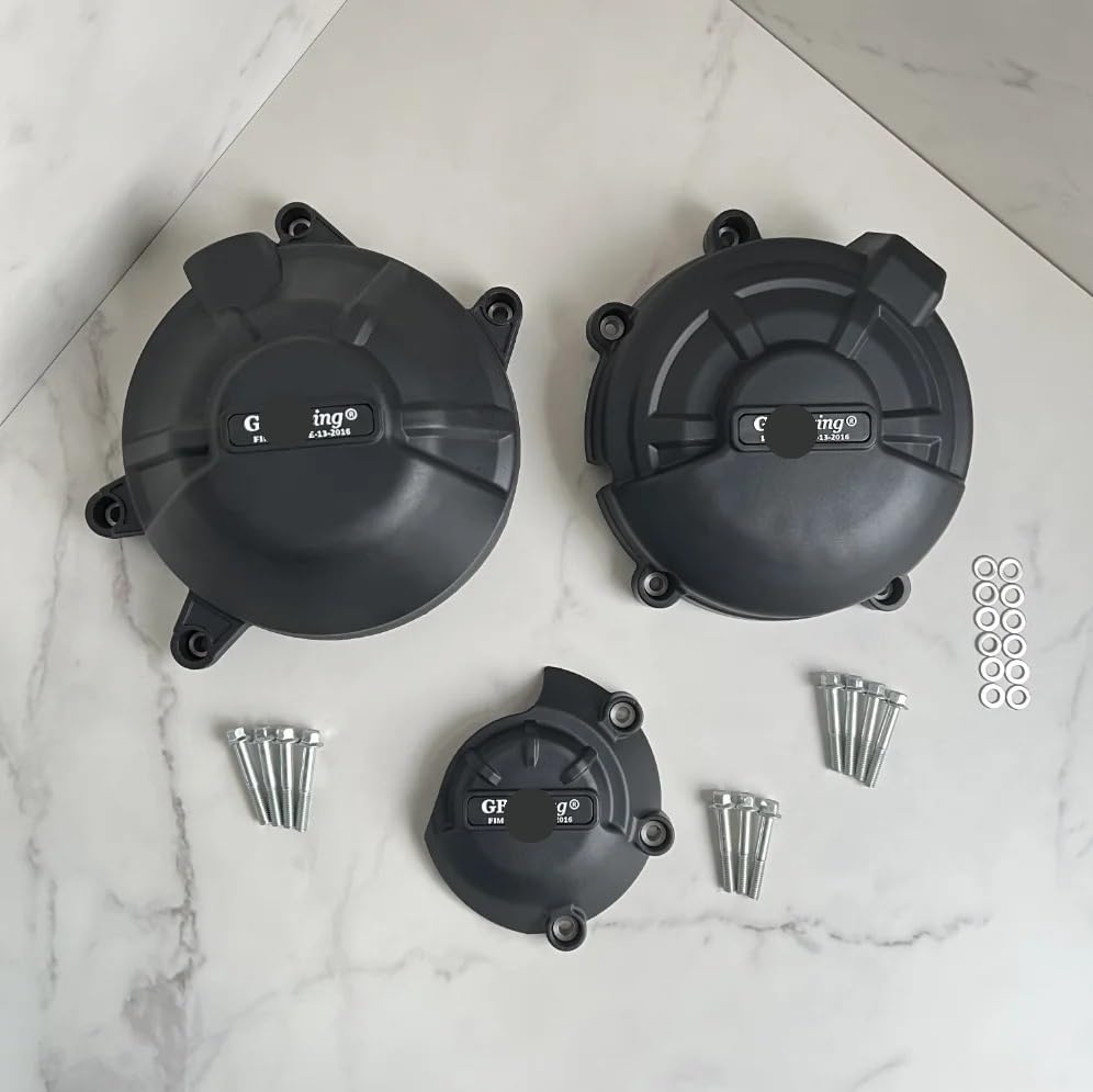 Couvercle protection moteur CB500F kit complet prêt à monter