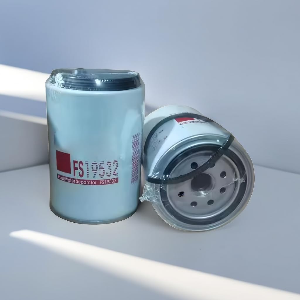 2/PACK FS19532 Fuel Water Separator Compatible with Volvo VNL D13，Compatible with Cummins ISB 6.7L Engine.