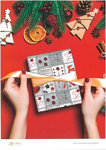 Kartos ITDSTORE Carta da Regalo Natalizia 70 x100