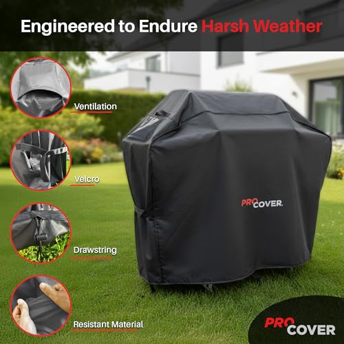 Housse barbecue extérieur imperméable 147cm pour protéger votre grill - 6