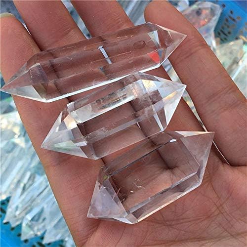 precauti Fluorite Stone Natural Clear Quartz Crystal Stone Healing Wands Crystal White Fluorite Crystal Chakra Meditation Therapy Stones Natural And Unique Home Decor