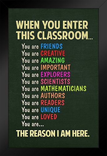 When You Enter This Classroom Sign Educational Rules Cool Wall Teacher Supplies