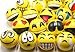 FIVOENDAR Set of 12 - Fun Face Stress Balls Cute Hand Wrist Stress Reliefs Squeeze Balls for Kids and Adults at School or Office Party Favors (Yellow Color Random Faces) (Latest)