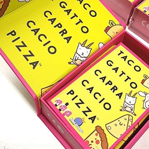 Image of NARAYANMUNI Taco Cat Goat Cheese Pizza | Hilarious Fast-Paced Card Game for Family Fun, Perfect for Parties and Game Nights | 3 to 8 Players