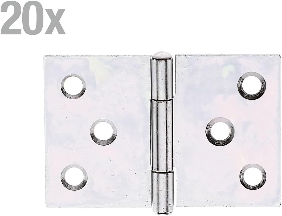 Hinge, Wide, with Stainless Steel pin, 346478