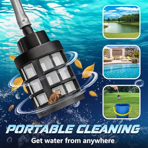 Akku Hochdruckreiniger,60 Bar Mobiler hochdruck wasserpistole mit 2 x 4000mAh...