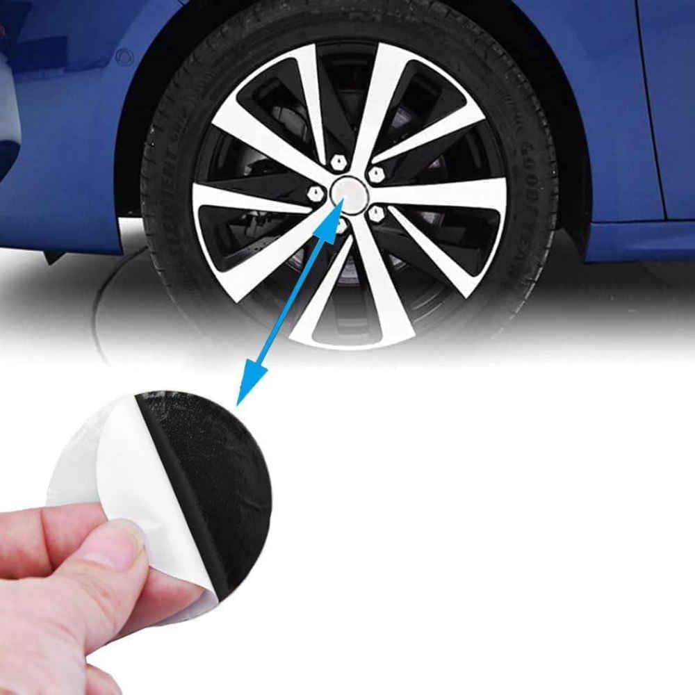 RZSYSSZD 4 Pièces Voiture Cache-moyeux pour Peugeot 206
