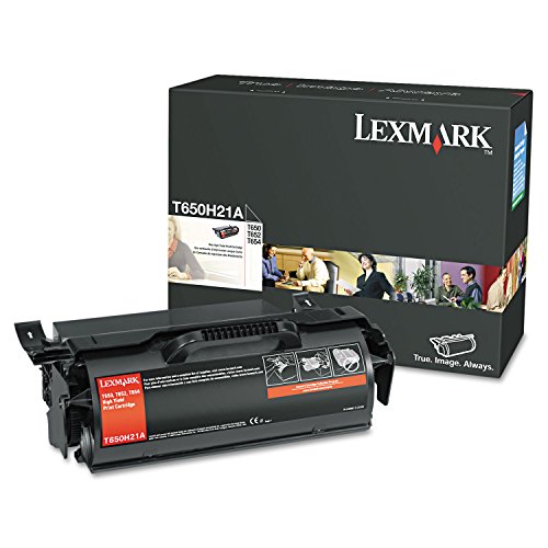 Lexmark T650H21A High Yield Print Cartridge (For T650, T652, and T654)