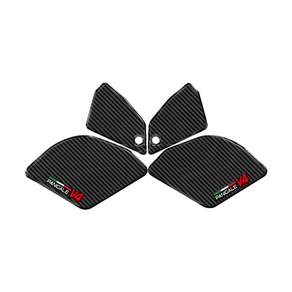Motorcycle Fuel Tank Sticker Fuel Tank Pads Knee Traction Motorcycle Tank Sticker Fit for V4 for Panigale V4S for st&reetfi&ghter V4 S 2021-2018
